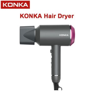 Konka Máy sấy tóc 1600W Máy sấy tóc xách tay Anion Máy sấy tóc nhanh khô tiếng ồn thấp kg-1601