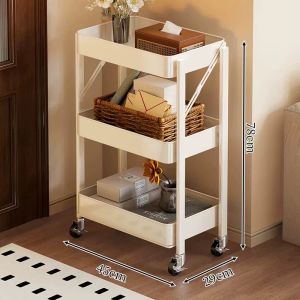 evesigar | Portable Mid-Century Style Storage Organizer Multilayer
