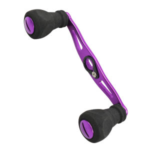 EKFan 110MM Hợp Kim Nhôm Đôi Núm Câu Tay Cầm EVA Baitcasting Tự Làm Các Bộ Phận Cho A/S/D 8*5/7*4mm Lỗ