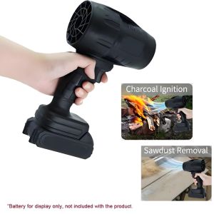 Violent Hair Dryer Turbine Fan for Cleaning Fallen Leaves Computer Dust Snow and Sand. Powerful Electric Blower (No Battery)