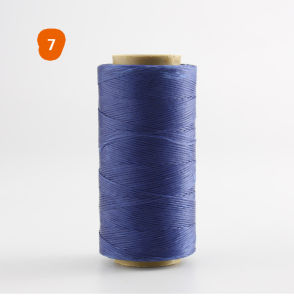 ด้ายเย็บหนังไนลอนเคลือบแว็กซ์ 220 ม. ด้ายเย็บยาวใช้งานได้จริง สำหรับงานฝีมือหนัง DIY งานเข้าเล่มหนังสือ ซ่อมรองเท้า