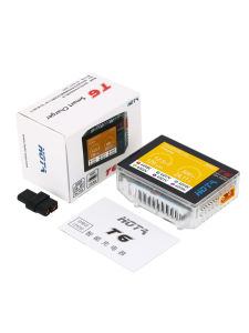 HOTA T6 Smart Charger DC/PD Dual Input 300W 2.4IPS Supports XT60 and TYPE-C Interfaces Compatible PD3.0 FPV RC Battery Charger