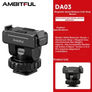 AMBITFUL | Magnetic Quick-Release Adapter Base 1/4 inch