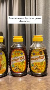 Madu TJ Super EXTRA 250gr - Madu Murni dengan Tambahan Royal Jelly & Bee Pollen