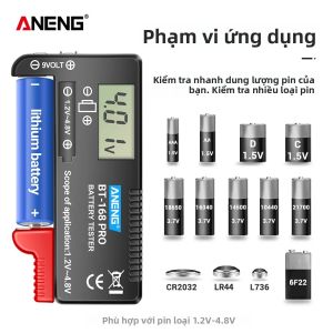 ANENG BT-168 PRO Kỹ Thuật Số Dung Lượng Pin Lithium Bút Thử Ca Rô Tải Máy Phân Tích Màn Hình Kiểm Tra AAA AA Tế Bào Nút Đa Năng thử Nghiệm