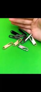 Universal Replacement Zipper Slider Metal Alloy Removal Zipper Puller Luggage Bag Zip Head DIY Craft Sewing Tool Repair Kit