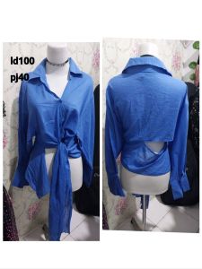 kemeja crop