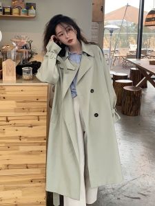 Spring Autumn New Style Short Girls British Style Trench Coat
