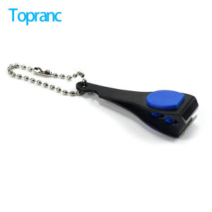 1Pcs Portable Fishing Line Cutter with Keychain Mini Braided PE Line Nipper Clipper Scissors Fishing Tackle Accessories