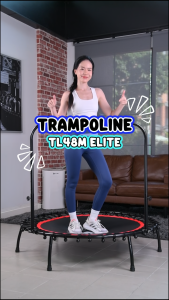 (TRAM 48 ELITE) B&G Sàn Nhún DÂY Cao Cấp Trampoline 48nch Dành Cho Mọi Lứa Tuổi Thiết Kế Gấp Lại Gọn Gàng Và Thật Dễ Dàng