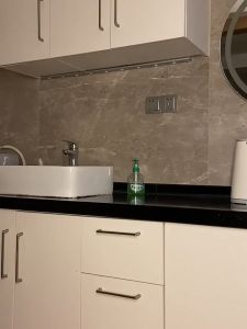 120CM Pasted Cabinet Light Led Sensor 3 Color Under Counter Closet Lights with Motion Sensor Led Lights USB Rechargeable Cats Eye Hill Corrugated Night Lights for Indoor Kitchen Closet Stairway Led Lights for Room at Night