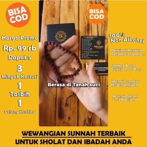 (BAYAR DITEMPAT) Yang Asli Ada Disini Minyak Kasturi Asli 100% - Parfum Sultan Kasturi