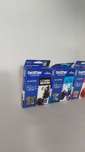 Brother LC-38 ชุดสี 4 ตลับ สีดำ สีฟ้า สีแดง สีเหลือง หมึกพิมพ์อิงเจ็ทแท้ บราเทอร์ lc38