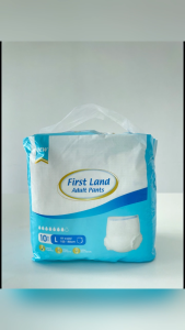 Hot sales First Land Adult diaper M/L/XL (50pcs) Adult Diapers Leak-ProofAdult Pull-Up Pants High AbsorptionDisposable Briefs Incontinence Underwear Free Shipping COD