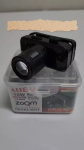 SumberAbadi LUBY SENTER KEPALA ZOOM 10W L 2922 L 5 MODE CAHAYA TAHAN LAMA 10 Jam USB TYPE C Senter