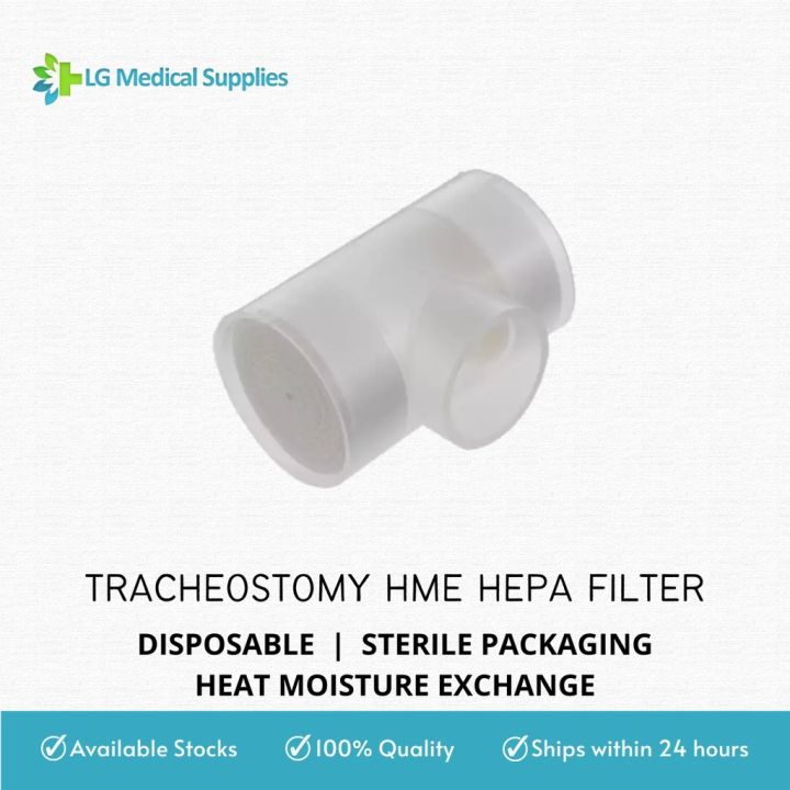 Tracheostomy HME (Heat Moisture Exchange) Hepa Filter | Lazada PH