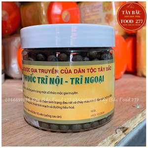 ( MUA LẺ - SỈ GIÁ GỐC ) Trĩ NộiTrĩ Ngoại Thảo dược dao dỏ -Giải nhiệtchống viêmsát trùngcải thiện tình trạng đau rát và chảy máu khi đi đại tiện hỗ trợ điều trị táo bón tăng cường sức khỏe tĩnh mạch và đường tiêu hóa- Tây Bắc Food 277