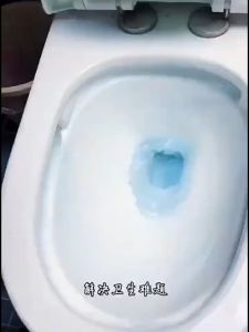 10 PCS Automatic Bleach Toilet Bowl Cleaner Stain Remover Blue Tab Tablet Flush Deodorizes