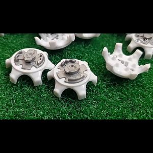 14PCS/SET Golf Shoe Spikes Black/White Spikes Spike Driver Handle