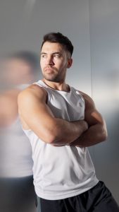 Lockerwear Singlet Kaos Lari Running Jogging Tank Top Olahraga Sport Pria Dry Fit Baju Sleeveless Tanpa Lengan Gym Fitness