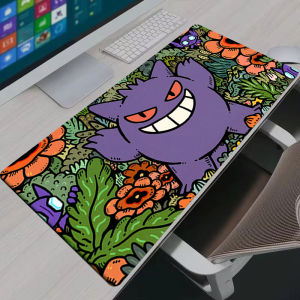 Bandai | Tấm Lót Chuột Chơi Game Cỡ Lớn Với Thiết Kế Anime Gengar Tấm Lót Bàn Bằng Cao Su Dành Cho Phụ Kiện Máy Tính Bàn Phím Tủ Đồ Chơi Game - LockEdge