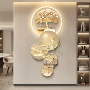 RUIBAHAO | Luxury Koi Picture Hallway Decorative Art