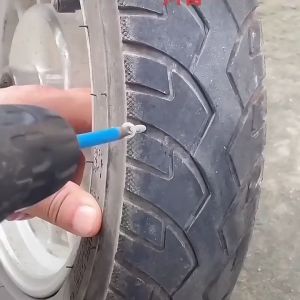 FH-C1078 Skrup Paku Karet Tambal Ban Tubeless / Sekrup Penambal Ban Bocor Baut Motor Patch Bolt