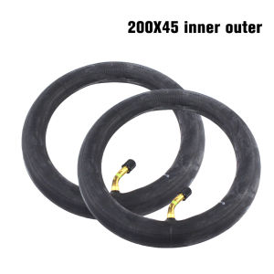 Etwow Scooter Modification: 8 Inch 200*45 Tire Inner Tube for Rear Wheel Replacement & Upgrade