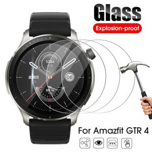 Tempered Glass Amazfit GTR 4 Screen Protector Anti-Scratch Glass Amazfit GTR 4 Smartwatch Protective Film