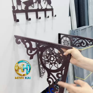 [KHÔNG KÈM EKE BẮT TƯỜNG] Bàn thiên họa tiết tinh xảo hoa văn cắt CNC sơn tĩnh điện màu dạ gỗ cao cấp