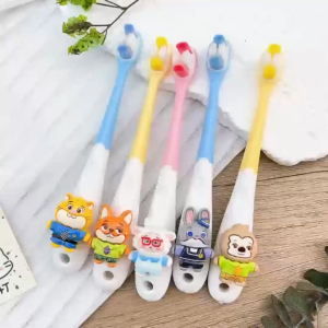Crazy Animal City Toothbrush Gum Protection Toothbrush Soft Bristles Premium Cute Rabbit Children Toothbrush 6 to 12 Years Old