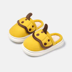 Dép Bông Mùa Đông Cho Bé Gái Đế Mềm Ấm Áp Dễ Thương Cho Bé Gái Dép Bông Nhung Trong Nhà Cho Bé Trai Và Bé Gái