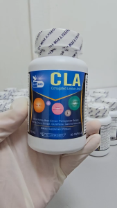 1แถม1 ซีแอลเอ CLA Conjugated Linoleic Acid Plus L-carnitine  ตรา บลูเบิร์ด 600 มิลลิกรัม 60 แคปซูล