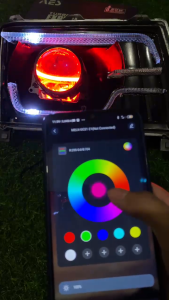 HEADLAMP CANTER BILED RGB + SLIMFRAME AKRILIK RGB | FULL SET PNP