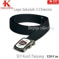 sabuk anak sekolah SD SMP SMA gambar 3D. 