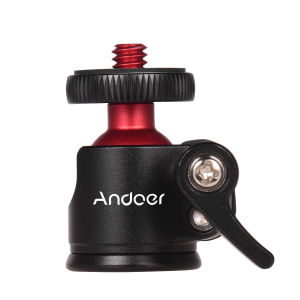 Đầu Bi Chân Máy Ảnh Mini Andoer Xoay 360 Độ Gắn Kim Loại Cho Máy Ảnh DSLR - Hỗ Trợ Đầu Bi Máy Ảnh