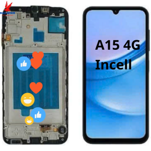 Màn hình Sam//Sung A15 4G LCD nguyên khung