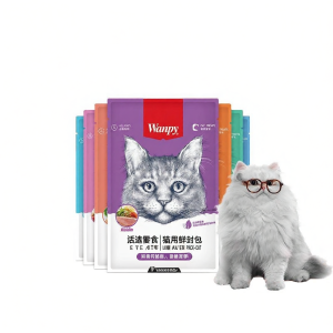 Wanpy | Sealed Fresh Nutritious Wet Cat Food Supplement Hydrating Pack