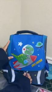 [READY] Aimilo Tas Sekolah Anak Perempuan Laki Laki Tk Tas Ransel Kartun Lucu Tahan Air Untuk 3-6 Tahun