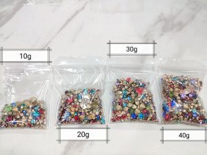 ［Ready Stock 现货］［Limited］V Cut K9 Nail Diamond Mix Rhinestone Decoration 美甲堆钻 混色