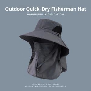 JIFANPAUL | UV Protection Face Mask Hat for Men and Women Fishing and Hiking