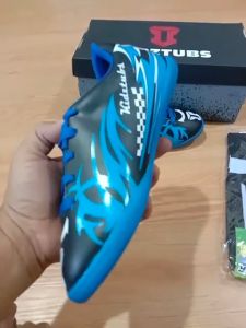 KIDZTUBS Sepatu Futsal Anak Paket Komplit Sepatu Futsal Tas Skin Deker Kaos Kaki Usia 6-10 Tahun Size 28 29 30 31 32 33 34 35 36 37 KDZ1732011625