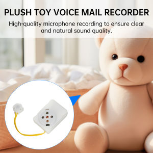 diymore | 40s/5min Plush Toy Voice Message Recorder Voice Box Sound Module stuffed voice recorder doll recordable sound module clear voice