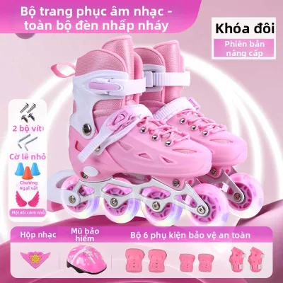 Giày Trượt Bánh Cho Trẻ Có Thể Điều Chỉnh