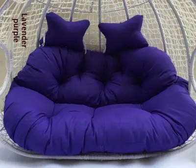 Swinging Chair Cushion Single Double Hammock Replacement Washable Cloth Cover Hanging Chair Pad European Style Pure Color Home Fabric