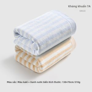 Grace | Khăn Tắm Mỏng Cotton Sạch cho Người Lớn