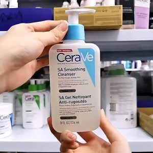 Cerave Sa Smoothing Cleanser เซราวี เอสเอ สมูทติ้ง คลีนเซอร์ 236 มล. - คลีนเซอร์ เซราวี สมูทติ้ง 236 มล