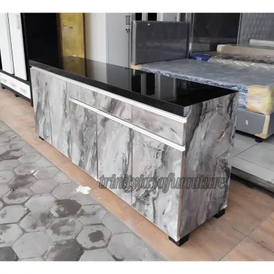 Meja Dapur Kitchen set Bawah HPL LemariDapur/trinityjayafurniture