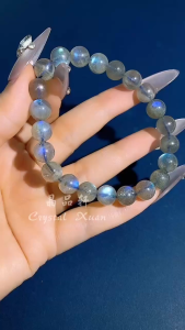 【现货】 8mm 拉长石手串🏆🏅Labradorite｜ 情绪平衡 ✦ 保护能量场｜🌟🌟🌟🌟🌟