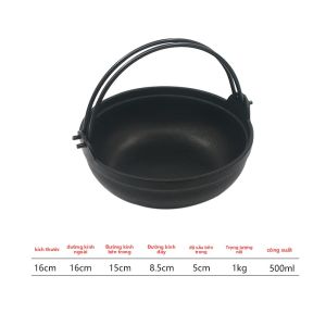 Nồi Lẩu Sắt Nướng Không Dính Kiểu Nhật Dùng Trong Nhà Bếp Và Ngoài Trời Nồi Lẩu Sắt Nguyên Chất Nồi Lẩu Bằng Sắt Nguyên Chất Dùng Tại Nhà Nồi Lẩu Dùng Tại Nhà Hàng